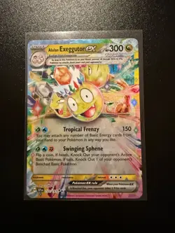 Pokemon Alolan Exeggutor Ex 133/191 Scarlet & Violet Surging Sparks Pack Fresh - Image 1