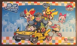 Pokemon World Championships 2025 Anaheim Side Event Exclusive Prize Wall Playmat - Image 1