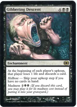 (3X) Gibbering Descent Future Sight Rare - MTG Magic the Gathering Card - Image 3