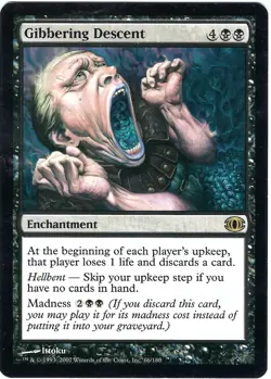 (3X) Gibbering Descent Future Sight Rare - MTG Magic the Gathering Card - Image 4