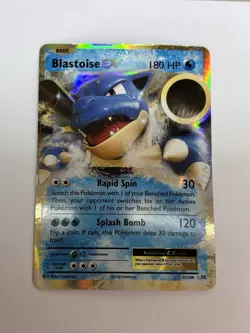 Blastoise EX - 21/108 XY-Evolutions Ultra Rare - LP - POKEMON TCG - Image 1