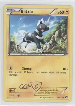 Blitzle Pokemon Black & White Base Set #41 - Image 1