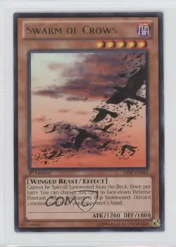 Swarm of Crows 1st Ed. YuGiOh Shadow Specters #SHSP-EN042 - Image 1