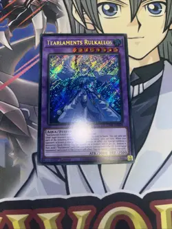 Yugioh Tearlaments Rulkallos DABL-EN039 1st edition Secret rare - Image 1
