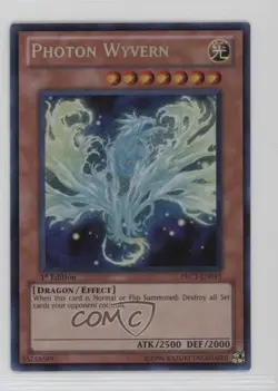 Photon Wyvern 1st Ed. YuGiOh Premium Collection Tin Limited Edition Promo - Image 1