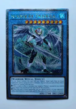 Near Mint Yugioh Nekroz of Trishula - RA03-EN261 - Quarter Century Secret Rare - Image 1