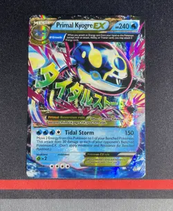 Pokemon Card - Primal Kyogre Ex Card 55/160 Ultra Rare - XY Primal Clash - Image 1