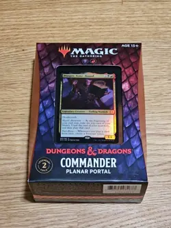D&D Adventures in the Forgotten Realms Commander Deck: Planar Portal MTG New - Image 1