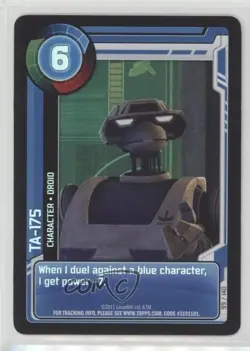 2011 Star Wars: Clone Wars Adventures Trading Card Game TA-175 (foil) #99 - Image 1