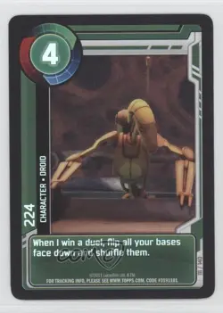 2011 Star Wars: Clone Wars Adventures Trading Card Game Foil Droid #111 - Image 1
