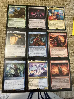 Final Fantasy Magic the Gathering Non Foil Mythic 9x Card Lot All N/M - Image 1