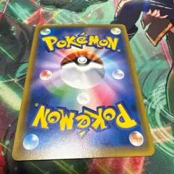 Vulpix Poncho Wearing Pikachu 038/SM-P Holo Promo Pokemon Card - Image 2