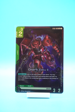 Char's Zaku II ST03-006 LR Gundam Card Game - Image 1