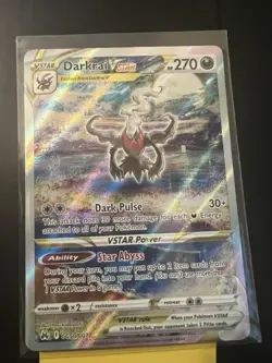 Darkrai VStar - GG50/GG70 - Full Art, Crown Zenith - Pokemon Card - Near Mint - Image 3