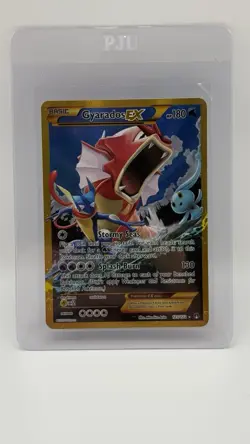 Pokemon Gyarados EX 123/122 XY Breakpoint Holo Rare Trading Card - Image 1
