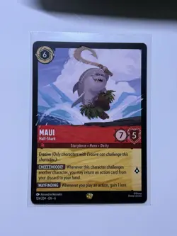 Disney Lorcana TCG Maui Half-Shark Legendary Card 124/204 Non-Foil NM - Image 2