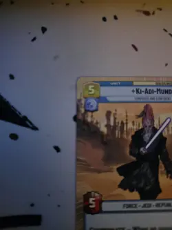 Star Wars: Ki-Adi-Mundi Hyperspace Unit Card Unlimited SWU TCG Legendary - Image 3