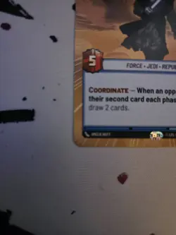 Star Wars: Ki-Adi-Mundi Hyperspace Unit Card Unlimited SWU TCG Legendary - Image 5