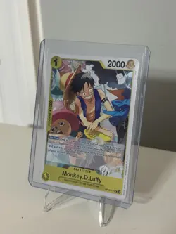 One Piece CCG Monkey.D.Luffy OP10-111 Royal Blood English Holo Foil Card - Image 1