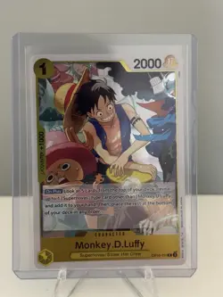One Piece CCG Monkey.D.Luffy OP10-111 Royal Blood English Holo Foil Card - Image 3
