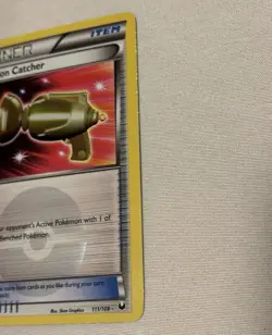 Pokemon Trainer Item Card - Pokemon Catcher 111/108 Dark Explorers (MP) - Image 2