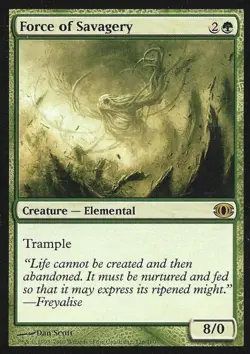 Force of Savagery - Medium Play MTG Futuresight - Image 1