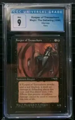 Mtg Keeper of Tresserhorn. (CGC) 9 Alliances Reserved List [1996] - Image 1