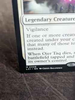 MTG - Ojer Taq, Deepest Foundation (#0026 - LCI - Non-Foil) - NM, Mythic - Image 3
