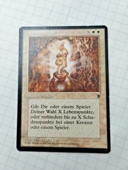 MTG Alabaster Potion (Alabastertrank) German Miscut Legends Reg. -Some Edge Wear - Image 1