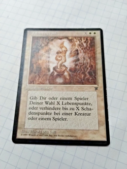 MTG Alabaster Potion (Alabastertrank) German Miscut Legends Reg. -Some Edge Wear - Image 2