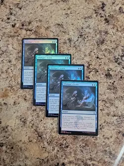 4x MTG Silumgar's Scorn - Foil, Dragons of Tarkir, English x4 LP Playset - Image 2