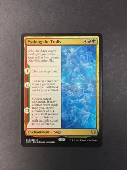 Waking the Trolls - Kaldheim - Magic the Gathering - MTG - Image 1