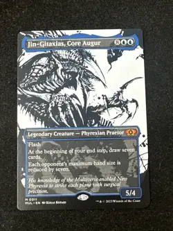 Jin-Gitaxias Core Augur March Machine MTG 0011 MUL Magic NM Multiverse Legends - Image 1