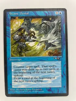 Arcane Denial, Alliances (ALL) Near Mint (NM) Magic the Gathering (MTG) - Image 1