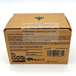 Magic the Gathering MtG LOREHOLD LEGACIES Commander Deck Minimal Packaging • NEW - Image 2