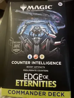 MTG - Edge of Eternities Commander Deck - Counter Intelligence - Sealed - Image 1