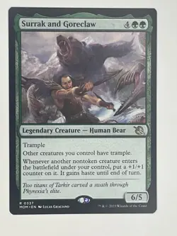 Surrak and Goreclaw March of the Machine NM MTG - Image 1