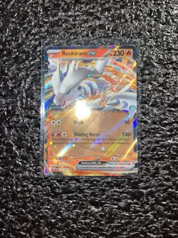 Pokemon Reshiram ex 020/086 White Flare Double Rare Near Mint - Image 1