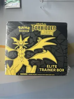 2018 POKEMON TCG SUN & MOON FORBIDDEN LIGHT ETB ELITE TRAINER BOX SEALED, READ - Image 1