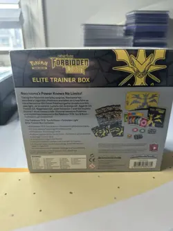 2018 POKEMON TCG SUN & MOON FORBIDDEN LIGHT ETB ELITE TRAINER BOX SEALED, READ - Image 2