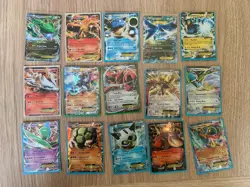 Collection Of 15 Ex Pokemon Cards - Charizard, Blastoise, Rayquaza, Latios - Image 1