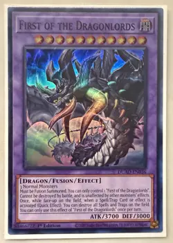Yugioh! First of the Dragonlords - DUAD-EN036 - Super Rare - 1st Edition Near Mi - Image 1