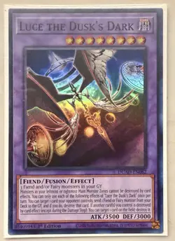 Yugioh! Luce the Dusk's Dark - DUAD-EN082 - Super Rare - 1st Edition Near Mint, - Image 1