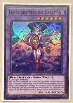 Yugioh! Lunalight Perfume Dancer - DUAD-EN031 - Super Rare - 1st Edition Near Mi - Image 1