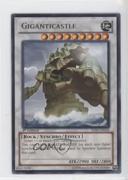 Giganticastle 1st Ed. YuGiOh Shadow Specters #SHSP-EN058 - Image 1