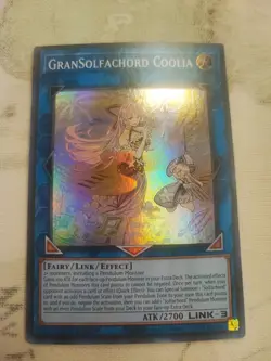 Yugioh! GranSolfachord Coolia - CYAC-EN049 - Super Rare - 1st Edition Near Mint, - Image 1