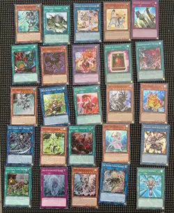 25 YUGIOH Quarter Century 1st Edition HOLO Cards MINT! Great for Beginners! - Image 1