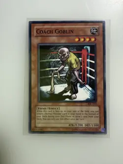 Coach Goblin - Invasion of Chaos - IOC-EN015 - Near Mint - YuGiOh - Image 1
