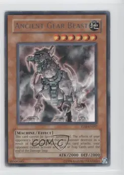 R - Ancient Gear Beast YuGiOh The Lost Millenium #TLM-EN007 2005 - Image 1