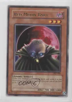 Red-Moon Baby (R) Unlimited YuGiOh Pharaoh's Servant #PSV-090 2002 - Image 1